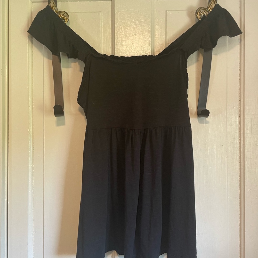 Black Off-Shoulder Torrid Tank